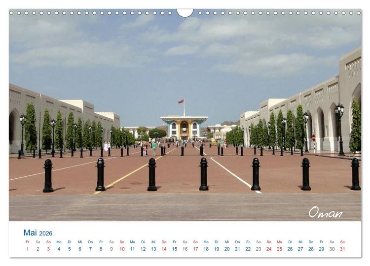 Produktbild: Vereinigte Arabische Emirate (Wandkalender 2026 DIN A3 quer), CALVENDO Monatskalender