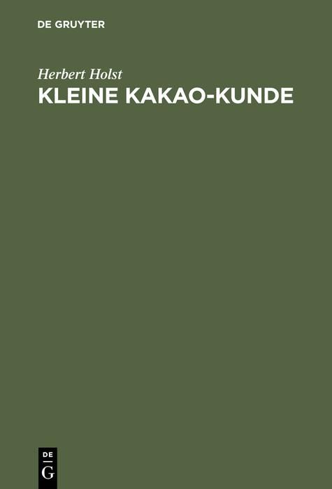 Produktbild: Kleine Kakao-Kunde
