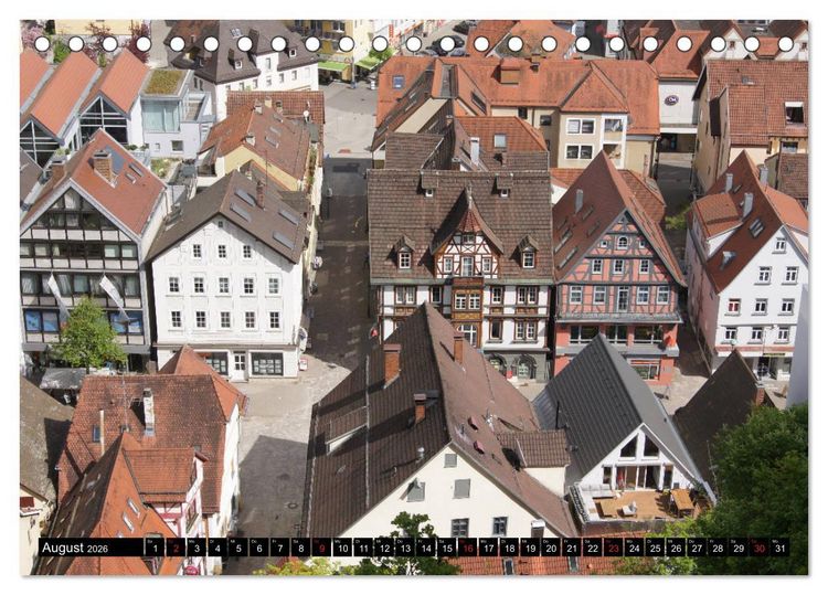 Produktbild: Heidenheim an der Brenz (Tischkalender 2026 DIN A5 quer), CALVENDO Monatskalender