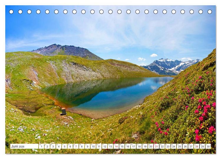 Produktbild: Das sch&ouml;ne Gasteinertal (Tischkalender 2026 DIN A5 quer), CALVENDO Monatskalender