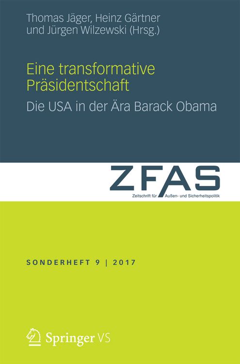 Produktbild: Eine transformative Pr&auml;sidentschaft