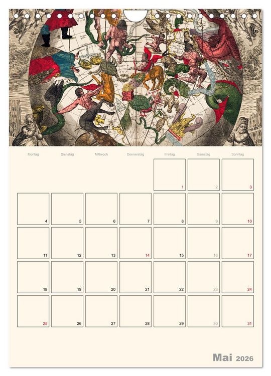 Produktbild: Zu den Sternen - mit Planerfunktion (Wandkalender 2026 DIN A4 hoch), CALVENDO Monatskalender