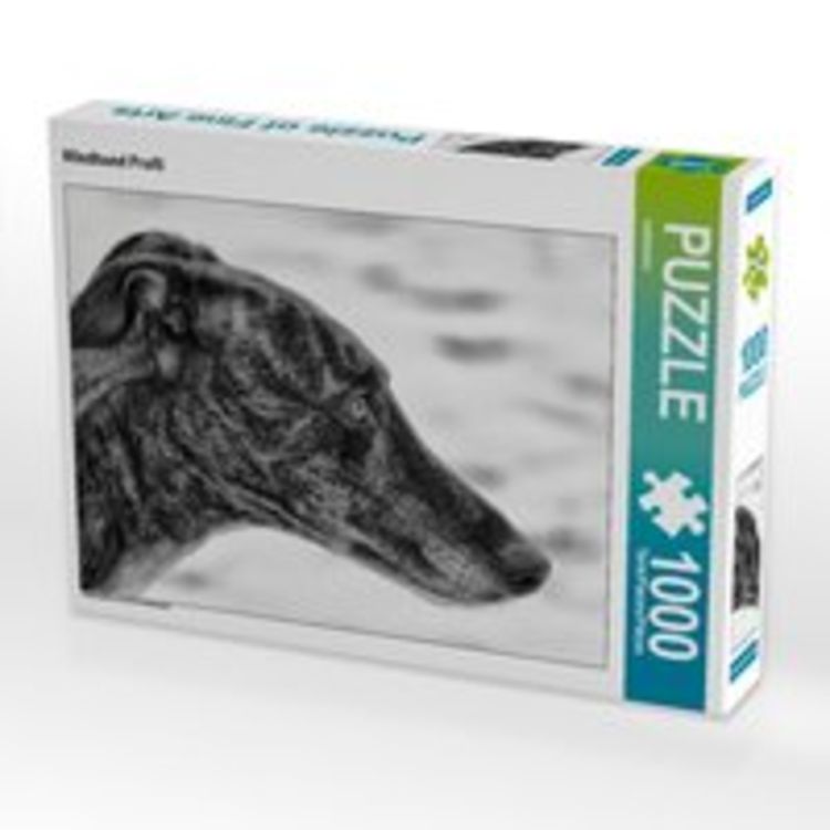 Produktbild: CALVENDO Puzzle Windhund Profil 1000 Teile Lege-Gr&ouml;&szlig;e 64 x 48 cm Foto-Puzzle Bild von kattobello