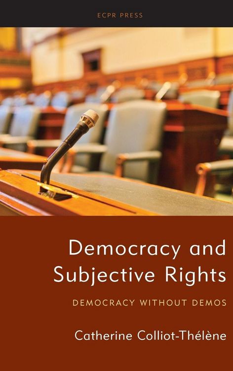 Produktbild: Democracy and Subjective Rights