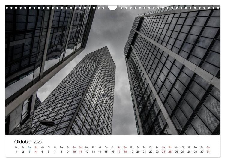 Produktbild: Frankfurt am Main bei Tag und Nacht (Wandkalender 2026 DIN A3 quer), CALVENDO Monatskalender