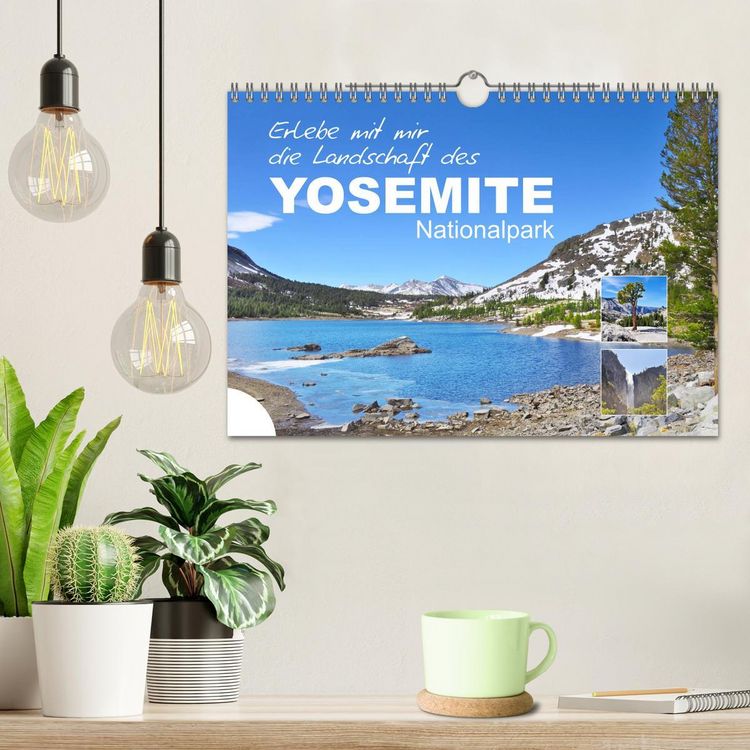 Produktbild: Erlebe mit mir die Landschaft des Yosemite Nationalpark (Wandkalender 2026 DIN A4 quer), CALVENDO Monatskalender