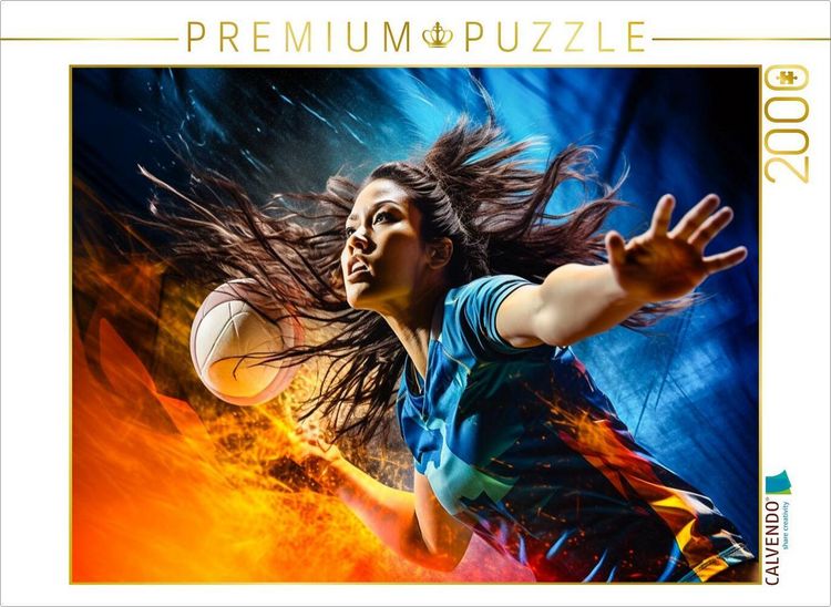 Produktbild: CALVENDO Puzzle Ein Motiv aus dem Kalender Volleyball und Motivation | 2000 Teile Lege-Gr&ouml;&szlig;e 90x67cm Foto-Puzzle f&uuml;r gl&uuml;ckliche Stunden