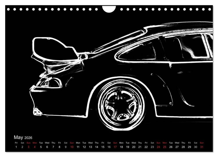 Produktbild: 911 Lines (Wall Calendar 2026 DIN A4 landscape), CALVENDO 12 Month Wall Calendar
