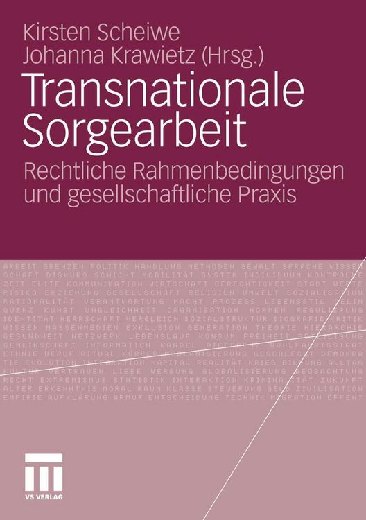 Produktbild: Transnationale Sorgearbeit