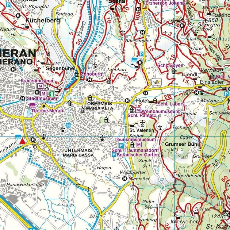 Produktbild: Meran und Umgebung 1 : 25 000