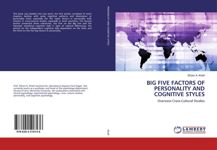 Produktbild: Big Five Factors Of Personality and Cognitive Styles
