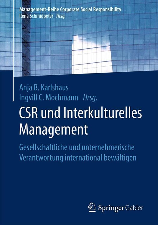 Produktbild: CSR und Interkulturelles Management