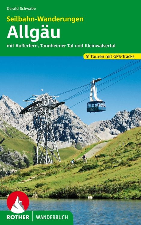 Produktbild: ROTHER Wanderbuch Seilbahn-Wanderungen Allg&auml;u