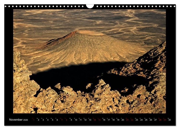 Produktbild: Durch die SAHARA - Libyens W&uuml;sten (Wandkalender 2026 DIN A3 quer), CALVENDO Monatskalender