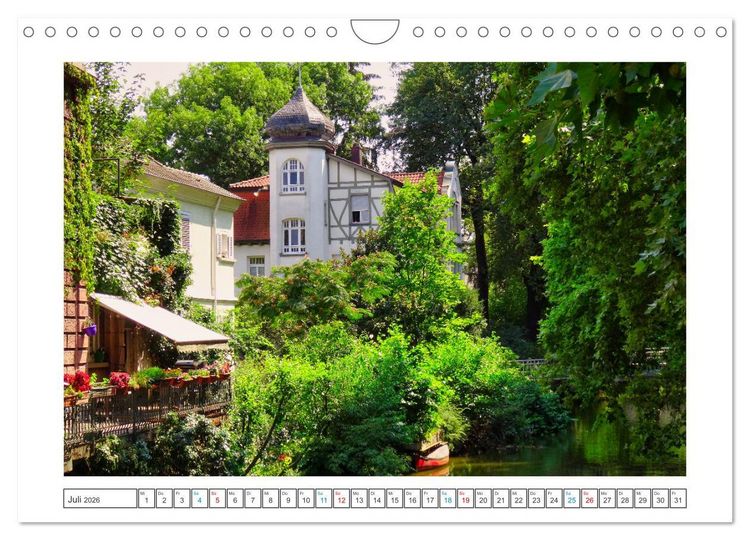 Produktbild: Stimmungsvolles Esslingen (Wandkalender 2026 DIN A4 quer), CALVENDO Monatskalender