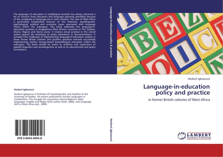 Produktbild: Language-in-education policy and practice