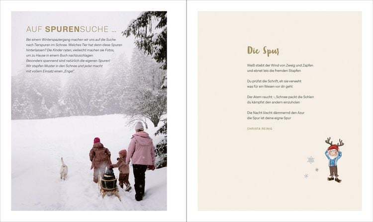 Produktbild: Tannenduft und Glitzerschnee. Ein Winter- und Weihnachtsbuch f&uuml;r die ganze Familie