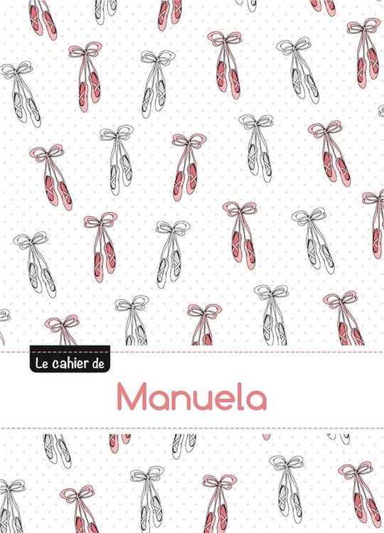 Produktbild: Cahier manuela blanc,96p,a5