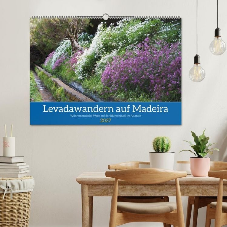 Produktbild: Levadawandern auf Madeira (Wandkalender 2027 DIN A2 quer), CALVENDO Monatskalender