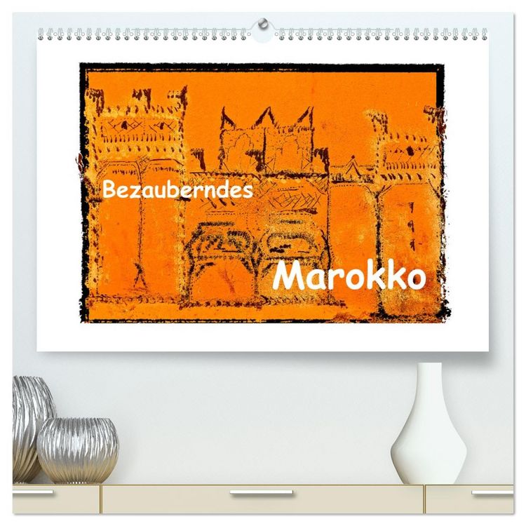 Produktbild: Bezauberndes Marokko (hochwertiger Premium Wandkalender 2026 DIN A2 quer), Kunstdruck in Hochglanz