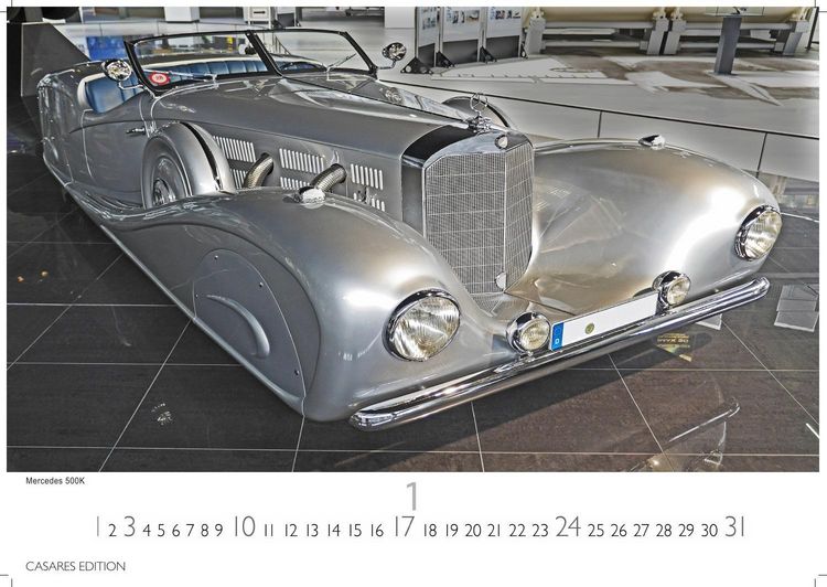 Produktbild: Mercedes Classic Cars Kalender 2027 &ndash; Wandkalender | Fotokalender Oldtimer 35x50cm Gro&szlig;format - Mercedes Oldtimer - Eleganz & Geschichte im Kalenderformat.