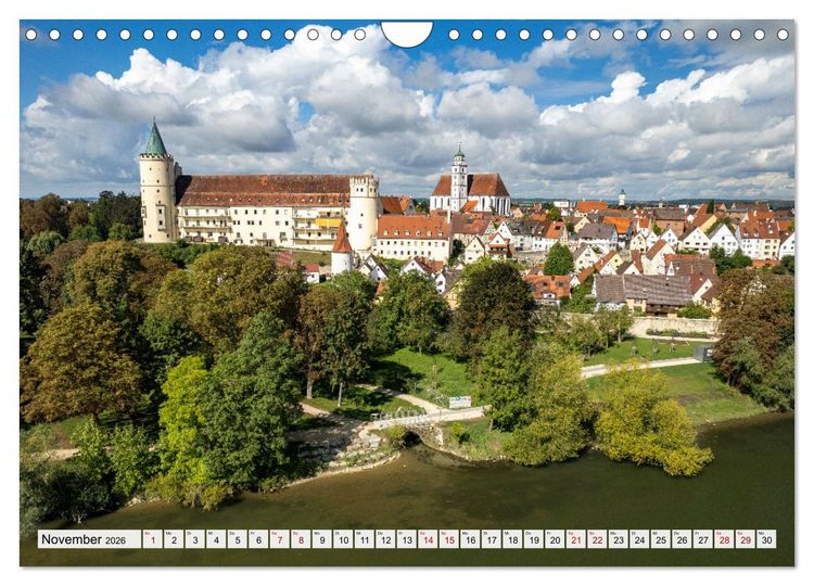 Produktbild: Deutsche Fl&uuml;sse - An der Donau (Wandkalender 2026 DIN A4 quer), CALVENDO Monatskalender