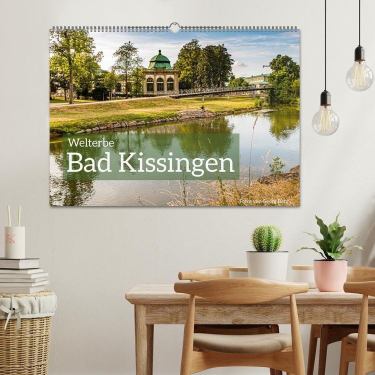Produktbild: Welterbe Bad Kissingen (Wandkalender 2027 DIN A2 quer), CALVENDO Monatskalender