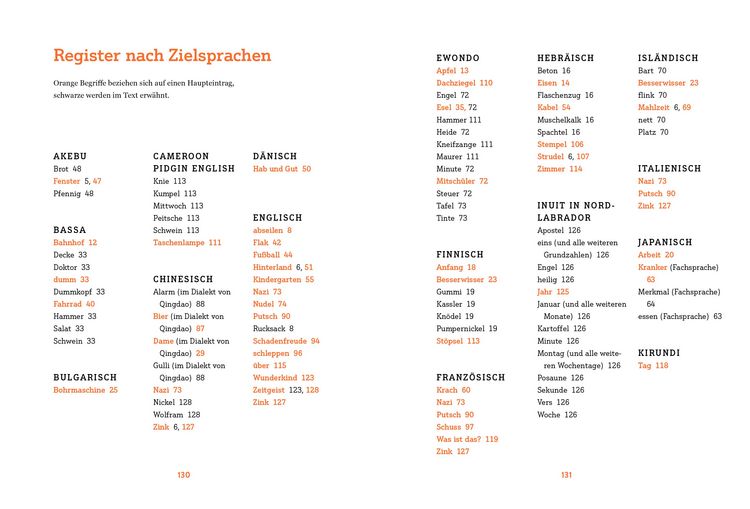 Produktbild: Ausgewanderte W&ouml;rter