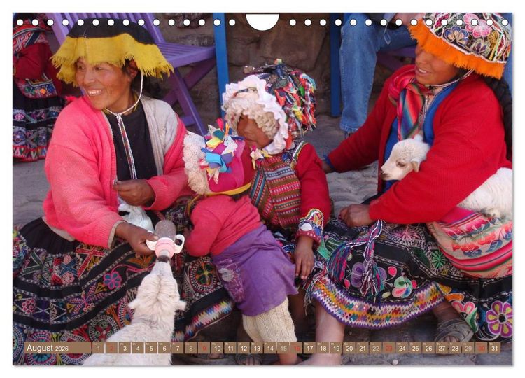 Produktbild: Per&uacute;. Impressionen (Wandkalender 2026 DIN A4 quer), CALVENDO Monatskalender