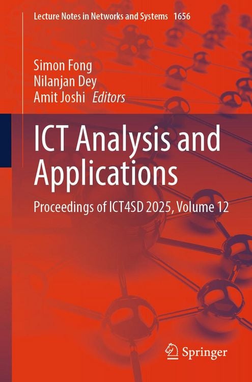 Produktbild: ICT Analysis and Applications