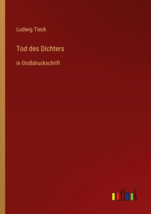 Produktbild: Tod des Dichters