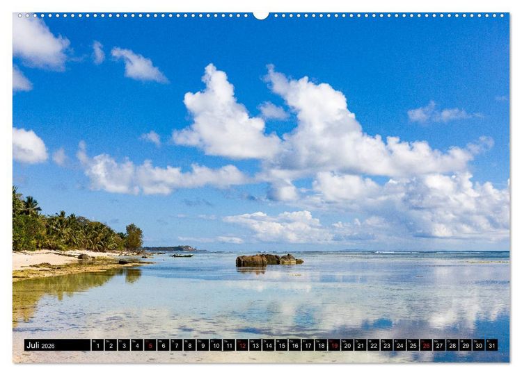 Produktbild: Seychellen. Sonneninseln - Mah&eacute;, La Digue, Praslin (Wandkalender 2026 DIN A2 quer), CALVENDO Monatskalender