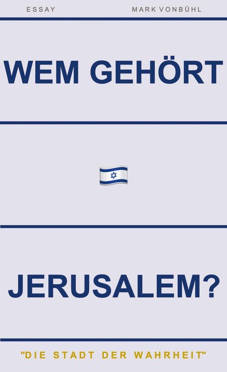 Produktbild: Wem Geh&ouml;rt Jerusalem?