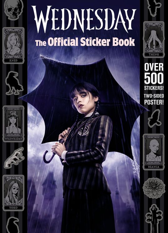 Produktbild: Wednesday the Official Sticker Book