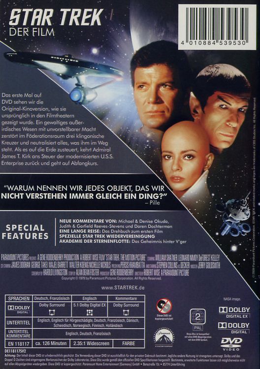 Produktbild: Star Trek 1 - Der Film