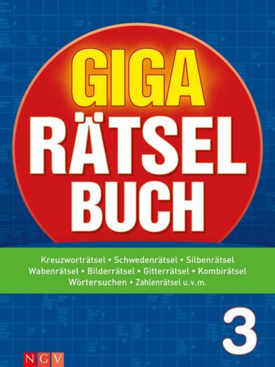 Produktbild: Giga-Rätselbuch 3