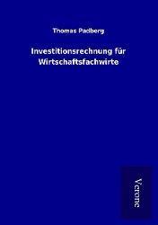 Produktbild: Investitionsrechnung f&uuml;r Wirtschaftsfachwirte