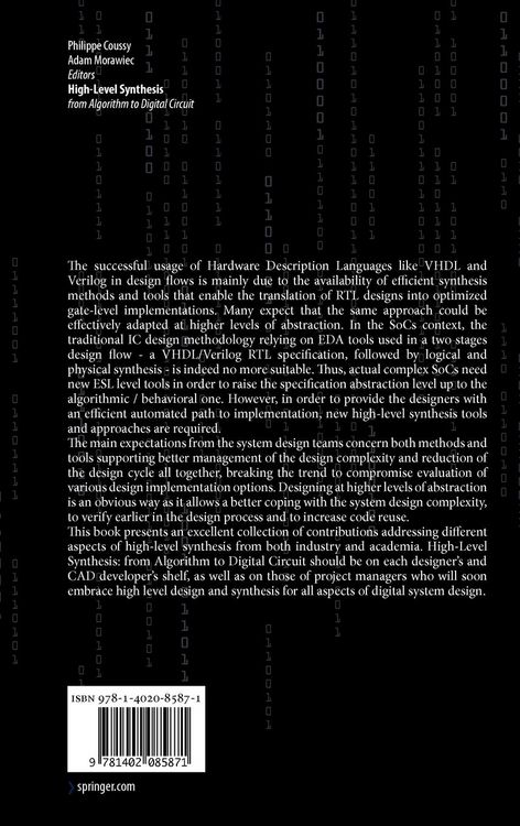 Produktbild: High-Level Synthesis