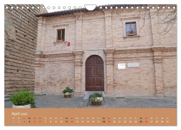 Produktbild: Urbino - Ein Spaziergang durch die Renaissance-Stadt in den Marken (Wandkalender 2026 DIN A4 quer), CALVENDO Monatskalender