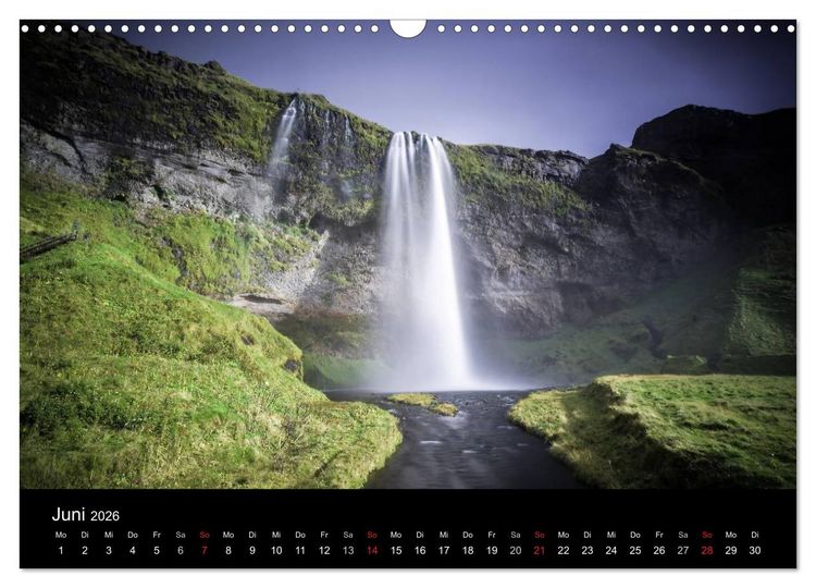 Produktbild: Island Impressionen von Armin Fuchs (Wandkalender 2026 DIN A3 quer), CALVENDO Monatskalender