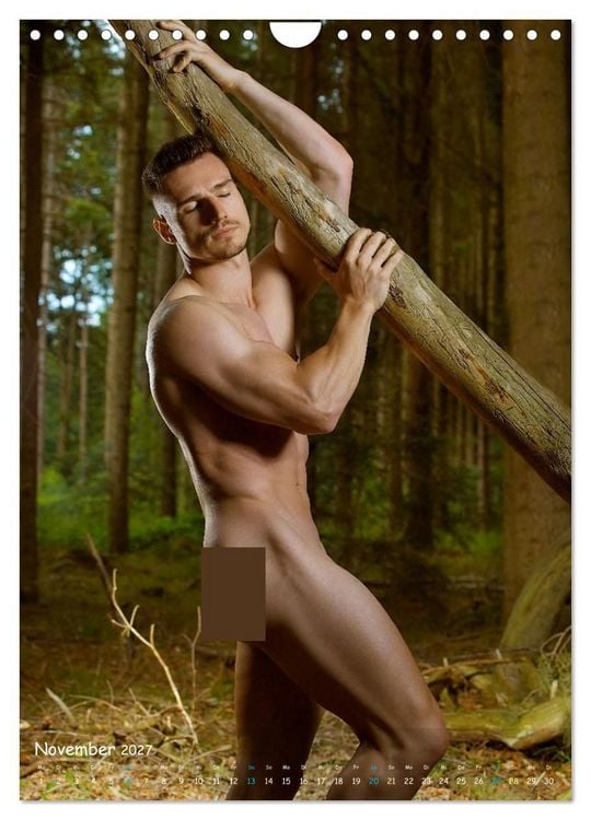 Produktbild: Naturburschen... Premium (Wandkalender 2027 DIN A4 hoch), CALVENDO Monatskalender