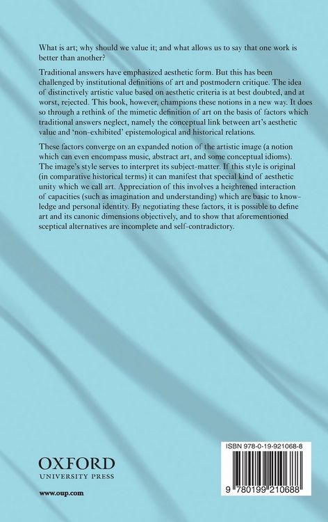Produktbild: Defining Art, Creating the Canon