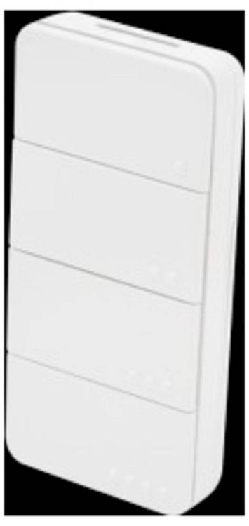 Produktbild: Shelly BLU RC Button 4 Fernbedienung, Taster Bluetooth Low Energy