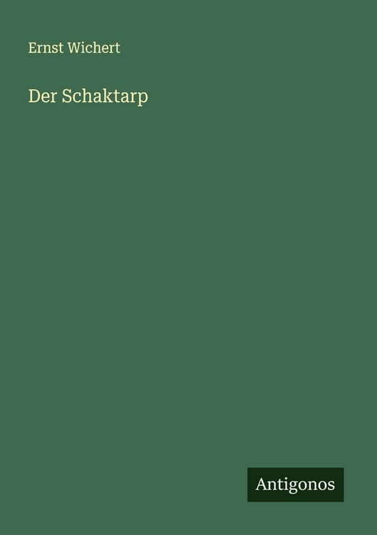 Produktbild: Der Schaktarp