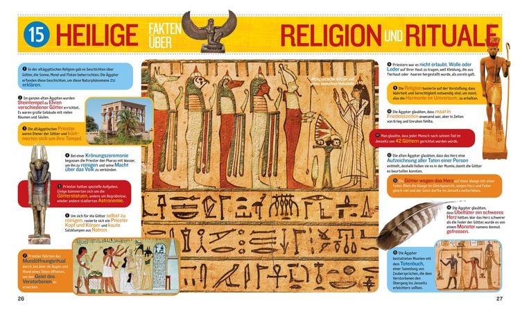 Produktbild: 1000 Fakten über das alte Ägypten