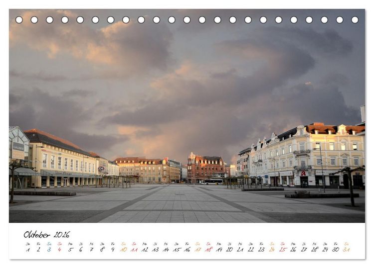 Produktbild: Saarlouis eine au&szlig;ergew&ouml;hnliche Stadt (Tischkalender 2026 DIN A5 quer), CALVENDO Monatskalender