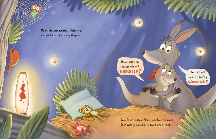 Produktbild: K&auml;nguru Knickohr &ndash; Huhu, K&auml;nguru! Was h&ouml;rst denn du?