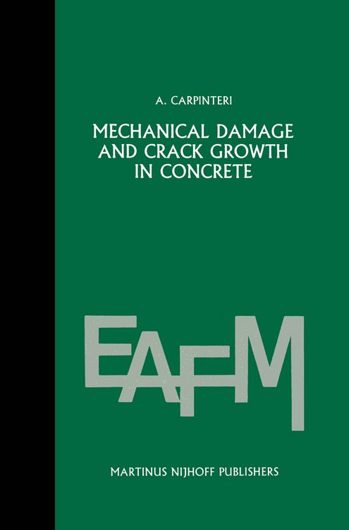 Produktbild: Mechanical damage and crack growth in concrete