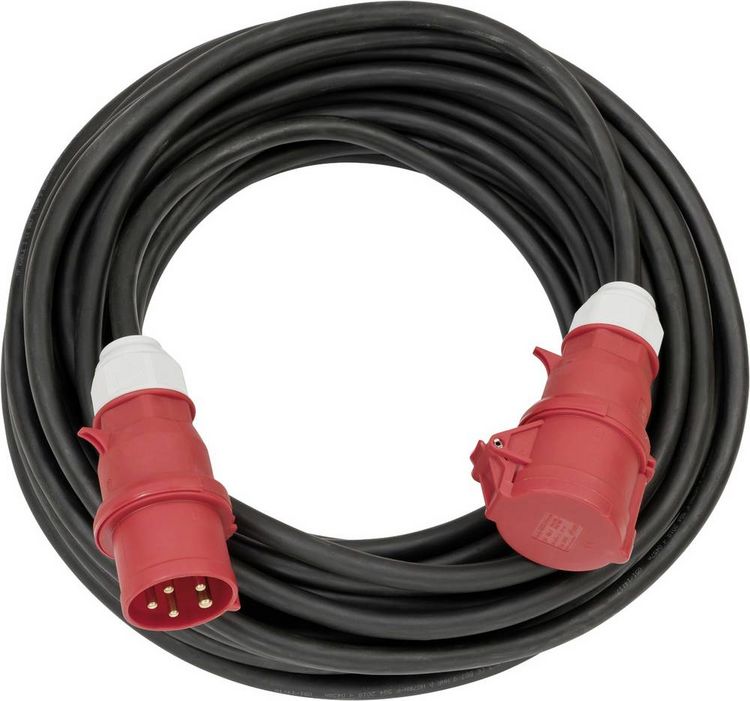 Produktbild: Brennenstuhl 1168500 Strom Verl&auml;ngerungskabel Schwarz 25.00 m H07RN-F 5G 4 mm&sup2;