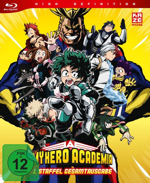 Produktbild: My Hero Academia - 1. Staffel - Gesamtausgabe - Blu-ray Box (Deluxe Edition) [3 BRs]